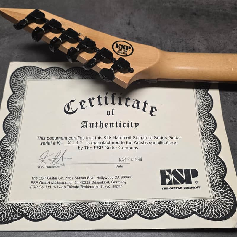 1994 ESP KH-2 Black