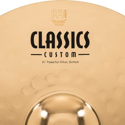 MEINL CC14PH-B Classics Custom Brilliant Powerful HiHat 14 Zoll Becken image 10