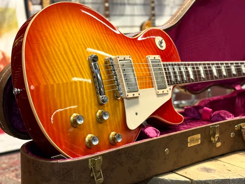 Gibson Joe Walsh Les Paul Standard Tangerine Burst 2013 | Reverb