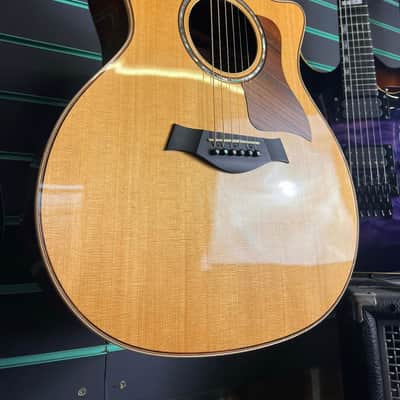 Taylor 814ce Gloss Natural 2015 Grand Auditorium Electro-Acoustic Guitar image 3
