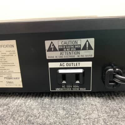 Sony CDP-520ES Single CD Player * 1985 * image 11
