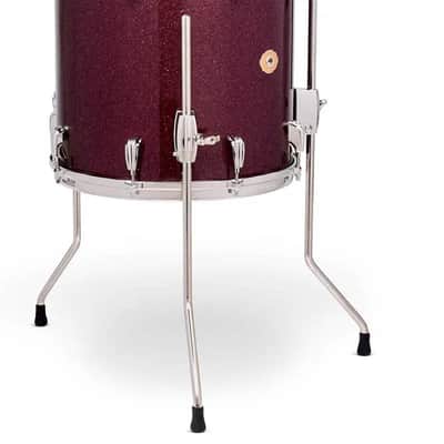 Slingerland Radio King 4pc Drum Set 24/13/16/18 Maroon Glass image 6