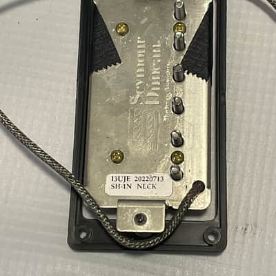 2022 Model USA Seymour Duncan SH1N Black Neck Humbucker Guitar Pickup 7k image 5