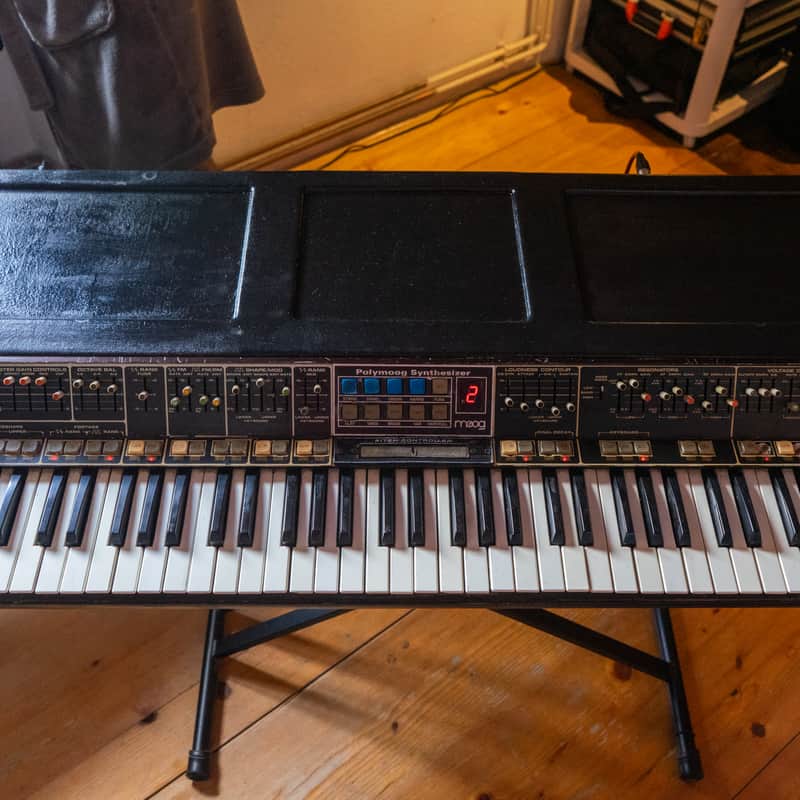 1975 – 1978 Moog Polymoog Black