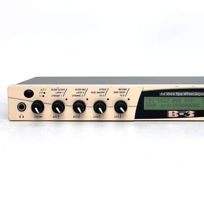 E-MU Systems B-3 Rackmount 64-Voice Tone Wheel Organ 2002 w/ User Manual Maden in USA Worldwide Shipment image 4