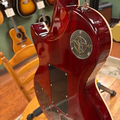 Gibson Custom Shop Alex Lifeson Rush 40th Anniversary Les Paul Axcess Quilted Ruby Red R40 image 16
