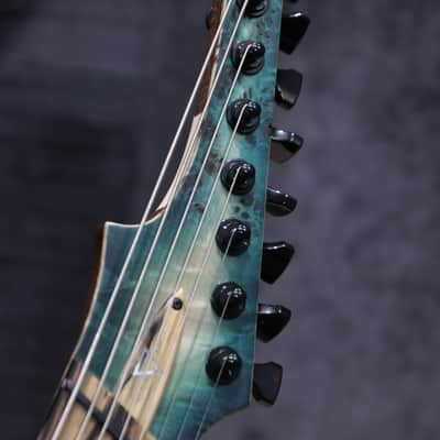 Aviator Guitars Blackbird 8 Multiscale Blue Burst Satin Electric Guitar w/Case image 19