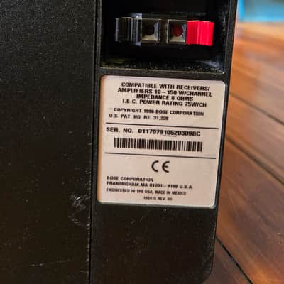 Bose 301 Series IV Speakers (Pair) – Direct/Reflecting Sound image 3