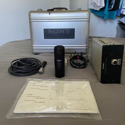 Sony C800G Tube Condenser Microphone - Black image 2
