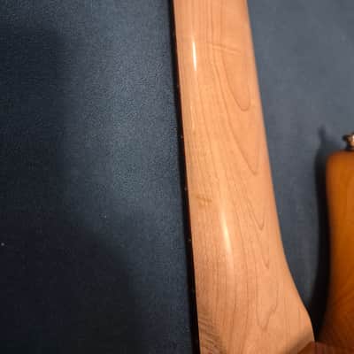 Fender American Deluxe Precision bass 2008 - Amber image 10