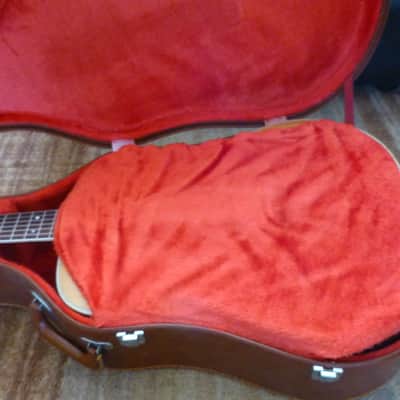 Vintage Maya F7475S Japanese acoustic guitar with FISHMAN humbucking pickup image 13