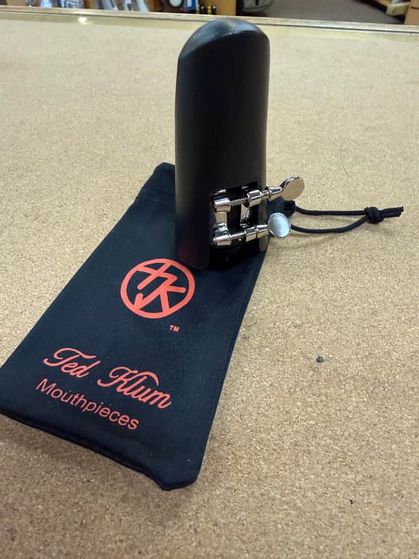 Ted Klum New York 5 Large Chamber Alto Sax Mouthpiece - Hard Rubber image 1