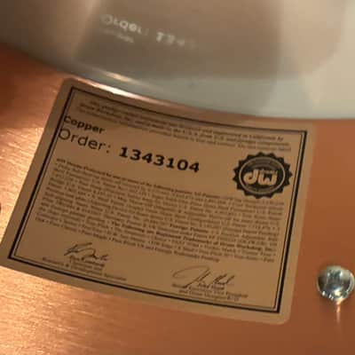 DW Collector’s Copper 3mm 6.5x14 Snare Drum image 11