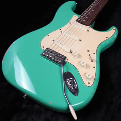 Custom Made Stratocaster MJT and Vibe Guitars - Seafoam Green image 5