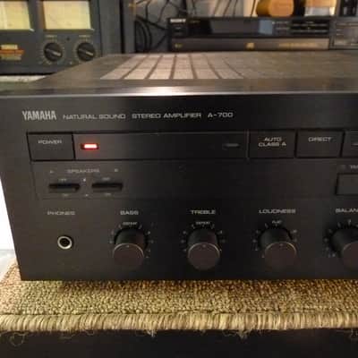 Yamaha A-700 - Reconditioned Integrated Amplifier - 100 x 2 RMS Power - Class A Operation @ 5 Watts image 4