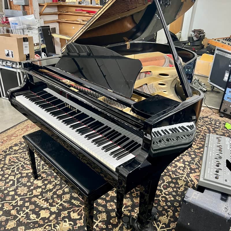 Yamaha G3 6’1” Grand piano 1980’s - Ebony original vintage MIJ Japan c3 image 1