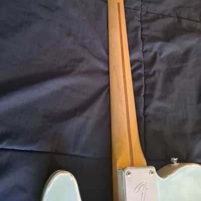 Custom Telecaster/Partscaster 2017 - Turquoise Blue - Relic Aged image 5
