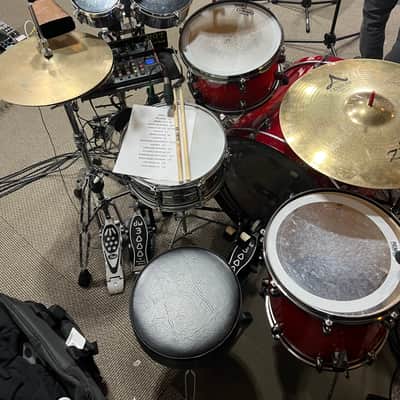 Latin Percussion LP845-K Mini 6/8" Timbale Set with Mount 2010s - Chrome over Steel image 8