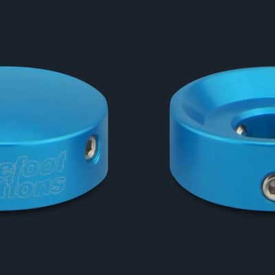 NEW BAREFOOT BUTTONS V1 - LIGHT BLUE image 1