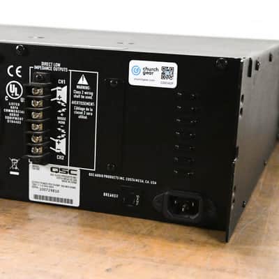 QSC ISA280 2-Channel Installation Power Amplifier CG014UP image 7