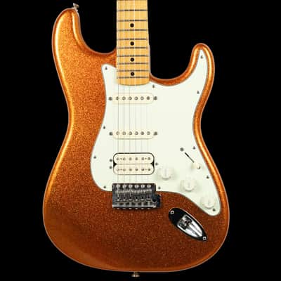 Fender 2010 FSR HSS Standard Stratocaster MN Limited Edition Sunfire Orange Flake image 1