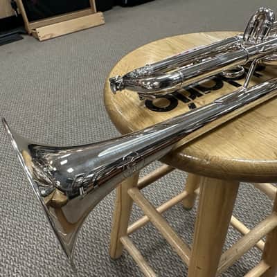 Allora ATR-580 Chicago Series Professional Silver Plated Bb Trumpet w/ Case image 10