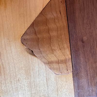 Prototype Single Cut Semi-hollow 2024 - Natural-French Polish image 11