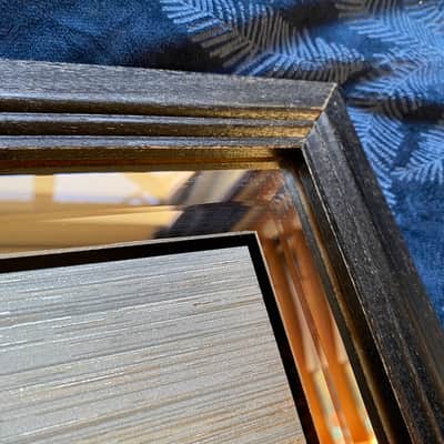 Fender Custom Shop Mirror 26"x18" for your guitar cave, studio, Strat / Tele display or music room image 6