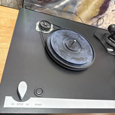 Thorens TD 280 Black Made In Germany turntable Anti Skating Tone Arm Audiophile image 11
