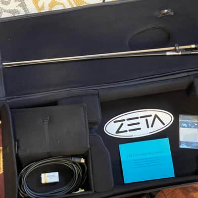 Zeta Strados Modern SV25 FRETTED 5-String Electric Violin 2020 - Tobacco Burst - Roland/Boss GK Compatible image 12