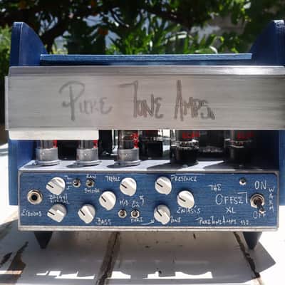 Pure Tone Amps the Offset XL Bass Amp Metallic Blue image 6
