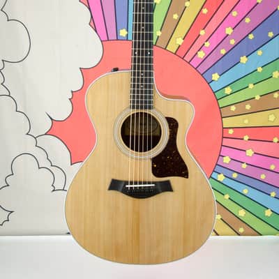Taylor 212ce 6 String  Acoustic- Electric Guitar with cutaway, pickup & carry bag image 2