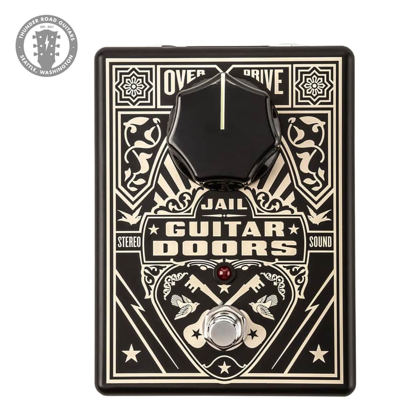 New MXR Limited Edition Jail Guitar Doors Overdrive Pedal - Only 500 Made Worldwide image 1