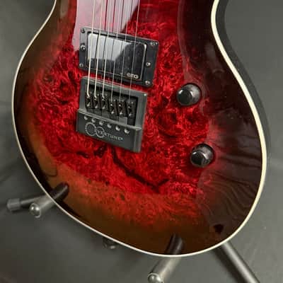 Jackson Pro Series Signature Diamond Rowe Monarkh DR12MG Electric Guitar Dark Rose w/ Gig Bag image 8