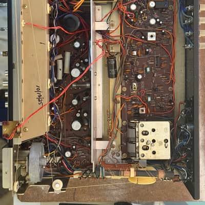 🎶✨ Onkyo TX-220 Vintage Stereo Receiver w/ Original Wood Case — Serviced, Cleaned, All Functions Working + New STK016 Outputs image 6