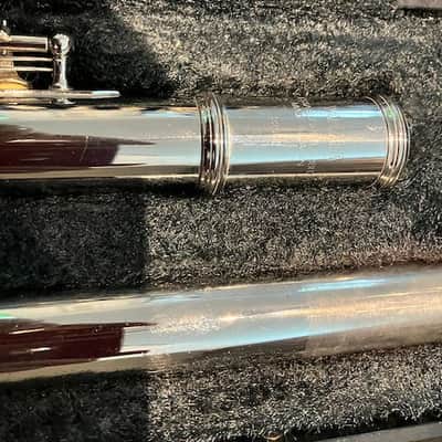 Yamaha YFL-225 Flute 2000s - Silver image 3