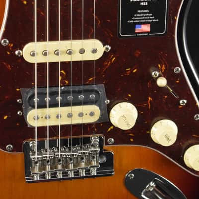 Mint Fender American Professional II Stratocaster HSS 3-Color Sunburst Maple Fingerboard image 3