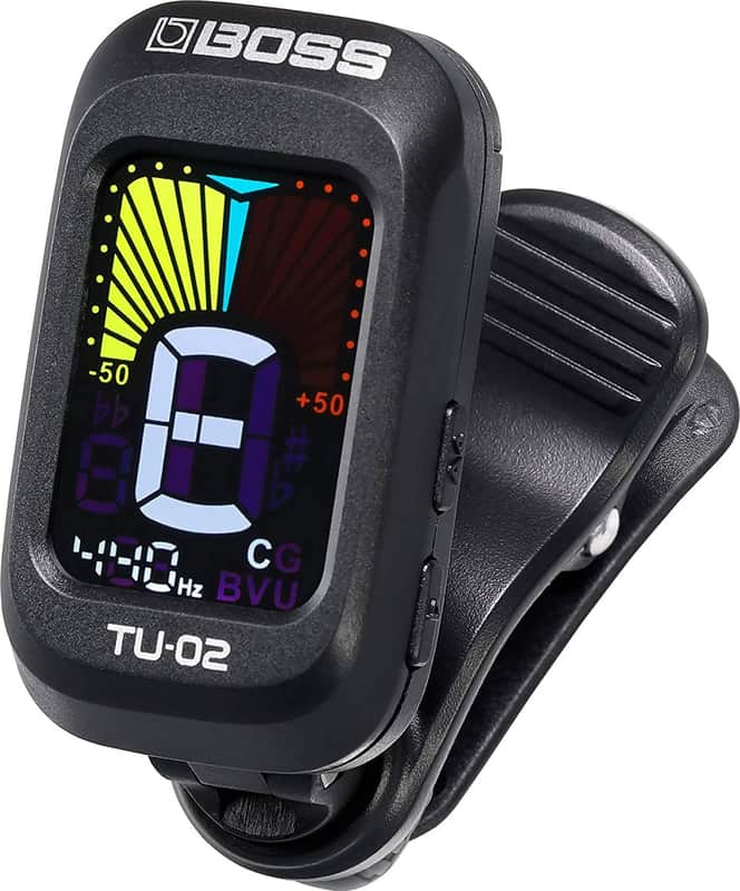 Boss TU-02 Clip-On Tuner image 1
