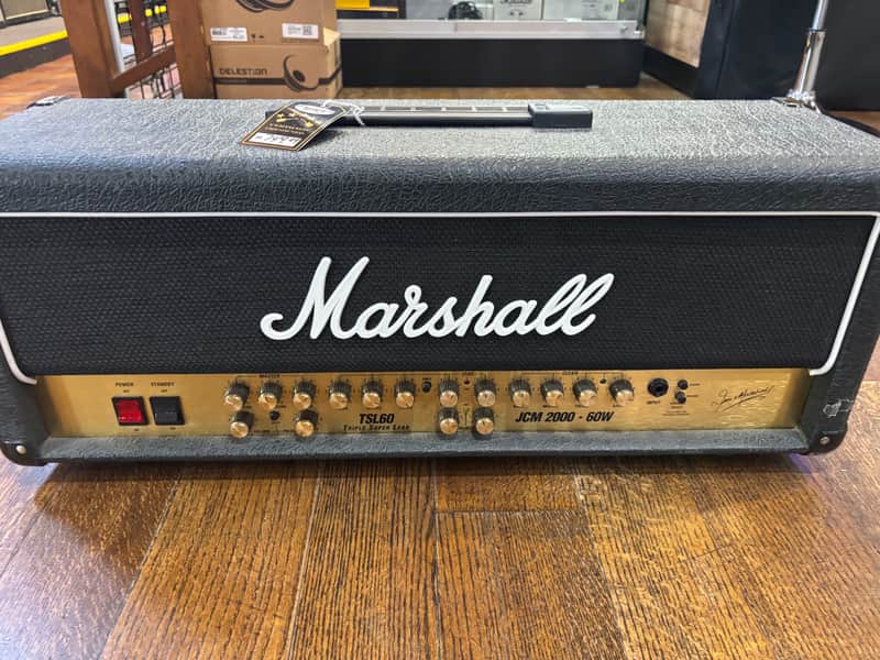 2001 Marshall TSL60 Tube Head w/footswitch image 1