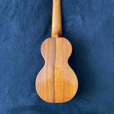 Vintage Jonah Kumalae Hawaiian Solid Koa Soprano Ukulele image 18