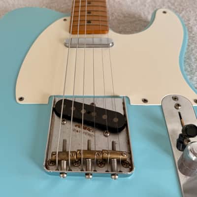 Fender Road Worn ’50s Telecaster – Limited 75th Anniversary Edition – Sonic Blue Bild 3