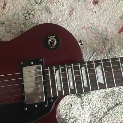 Epiphone Les Paul Studio Deluxe Wine Red 2012 | Reverb