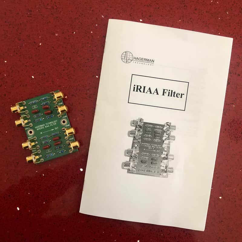 Hagerman Audio Labs Inverse RIAA Filter for Phono Stage Break-in image 1