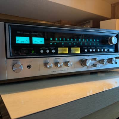 Vintage 1970's Sansui 8080DB Stereo Receiver Full Fresh Service New Bulbs Beauty image 5