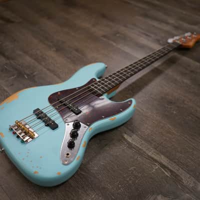 AIO J-Bass Relic - Sonic Blue image 5