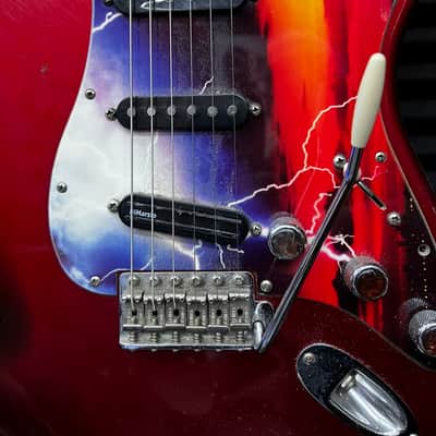 Fender Eric Johnson Stratocaster with Maple Fretboard 2005 - 2013 - Candy Apple Red image 7