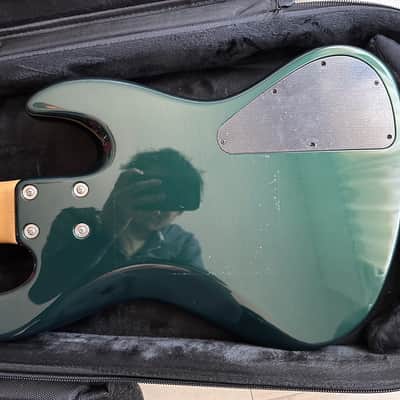 Sadowsky - NYC Vintage Style Super Precision Super Jazz Bass 2021 - Dark Green Metallic image 5