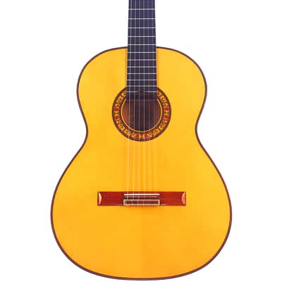Alhambra Vilaplana 2021 Flamenco Guitar – Authentic Spanish Handmade Instrument Delivering Exceptional Playability and Lyrical Flamenco Sound - check video! image 1