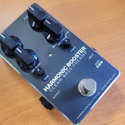 Darkglass Electronics Harmonic Booster Clean Bass Preamp 2019 - Present - Black image 2