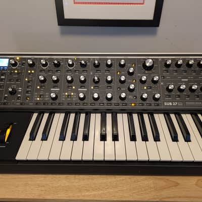 Moog Sub 37 Tribute Edition 2010s - Black - PLUS AC Case